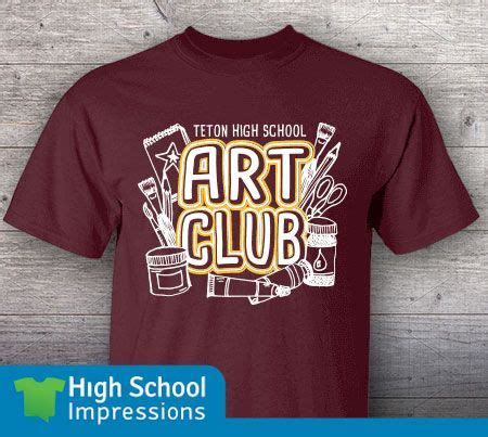 Creative Art Club T-Shirt Designs for Unique Style